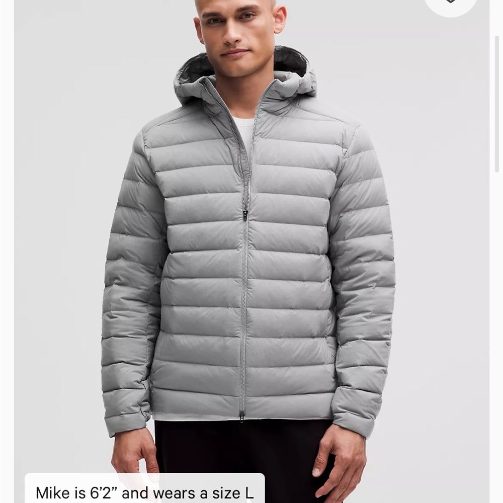 NEW Lululemon Navigation Down Hoodie Large